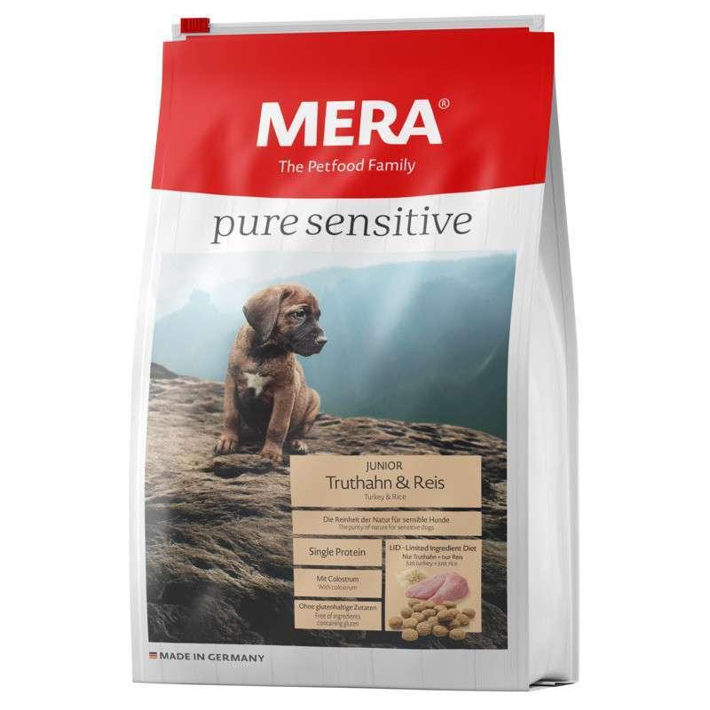 MERA Pure Sensitive Junior Truthan Reis (Мера Джуніор Індичка Рис) сухий корм для цуценят юніорів
