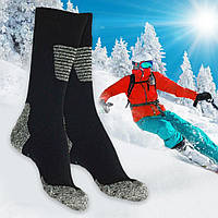 Теплые зимние шерстяные носки термо / Мужские термоноски до минус 25
