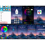 Світлодіодна стрічка RGB MEIQ-IT 7995 з Bluetooth керуванням, 5 м, фото 3