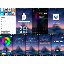 Світлодіодна стрічка RGB MEIQ-IT 7995 з Bluetooth керуванням, 5 м, фото 3