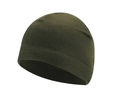 Флісова тепла шапка тактична ЗСУ хакі / Тактична шапка / Підшлемник