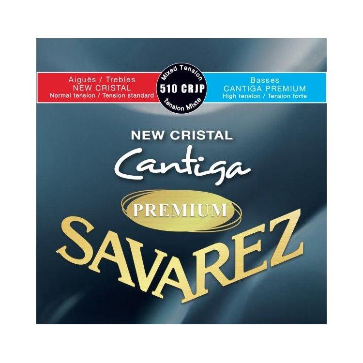 Струни для класичної гітари Savarez 510CRJP New Cristal Cantiga Mixed Tension