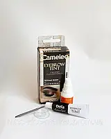 Крем-краска для бровей, темно-коричневая Delia Eyebrow Tint Cream Cameleo 3.0 Dark Brown