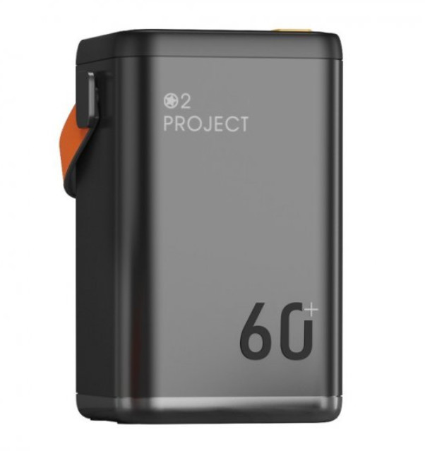 Павербанк, Power Bank 02Project 60000 mAh 22.5 W для телефона, станція на 6 портів USB, з ліхтарем