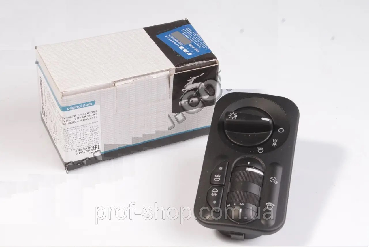 Перемикач світла центральний (ЦПС) Газель NEXT (модуль) з опцією протитуманних фар, фото 1