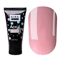 Акрил-гель (полигель) для наращивания Kira Nails Acryl Gel - Cover, 30 г