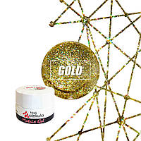 Гель-павутинка Nails Molekula Matrix Gel 5 мл, Gold