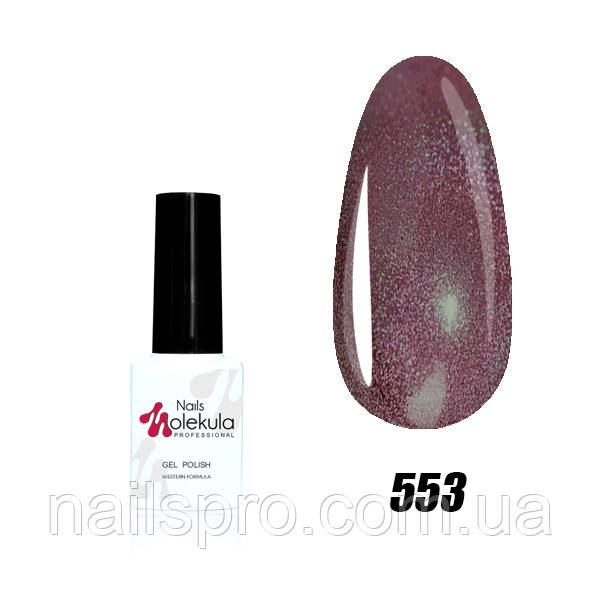 Гель-лак для нігтів Nails Molekula Holographic UV Gel Polish 6 мл №553
