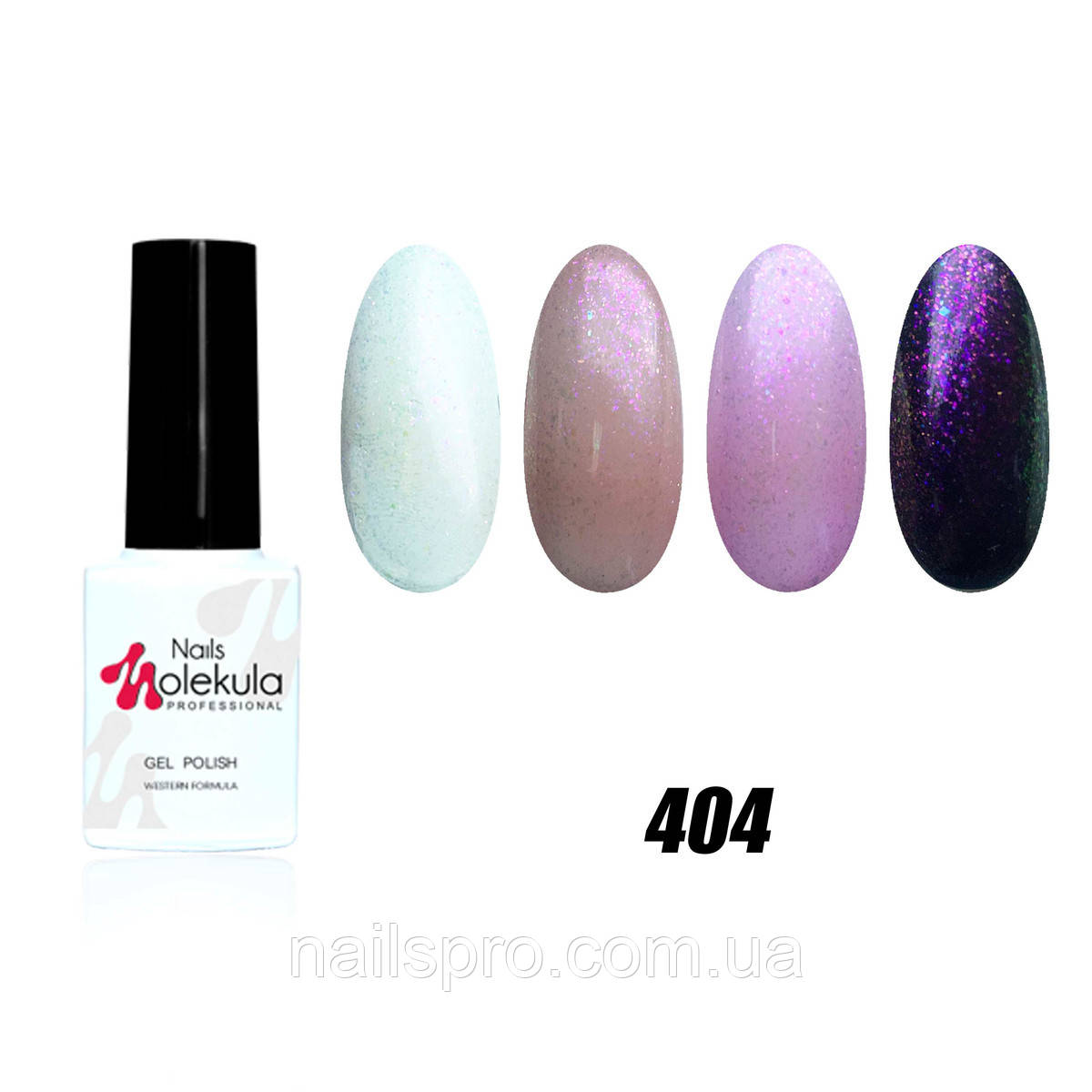 Гель-лак для нігтів Nails Molekula Opal Vulcanic 6 мл №404