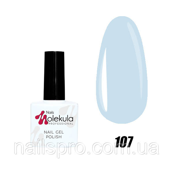 Гель-лак для нігтів Nails Molekula Gel Polish № 107 Небесний