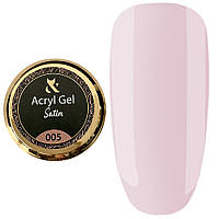 Акрил-гель для нігтів FOX Acryl Gel Satin 30 мл № 005