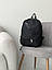 Рюкзак міський Adidas спортивний чоловічий жіночий чорний портфель сумка адідас, фото 6