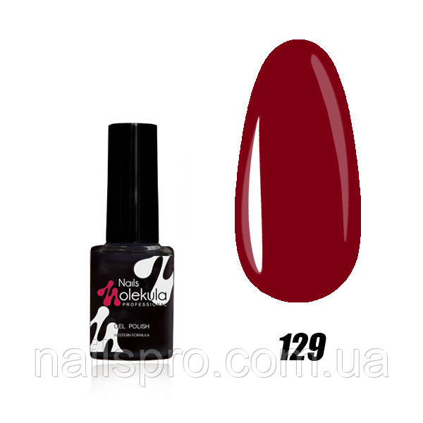 Гель-лак для нігтів Nails Molekula Gel Polish 6 мл №129