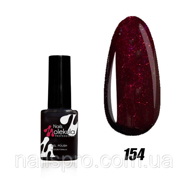 Гель-лак для нігтів Nails Molekula Gel Polish 6 мл №154