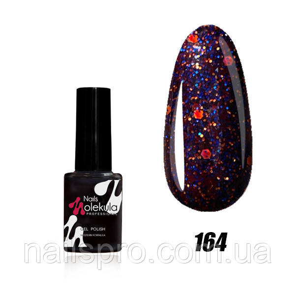 Гель-лак для нігтів Nails Molekula Gel Polish 6 мл №164