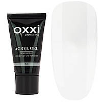 Акрил-гель Oxxi Professional Aсryl Gel 60 мл, № 01