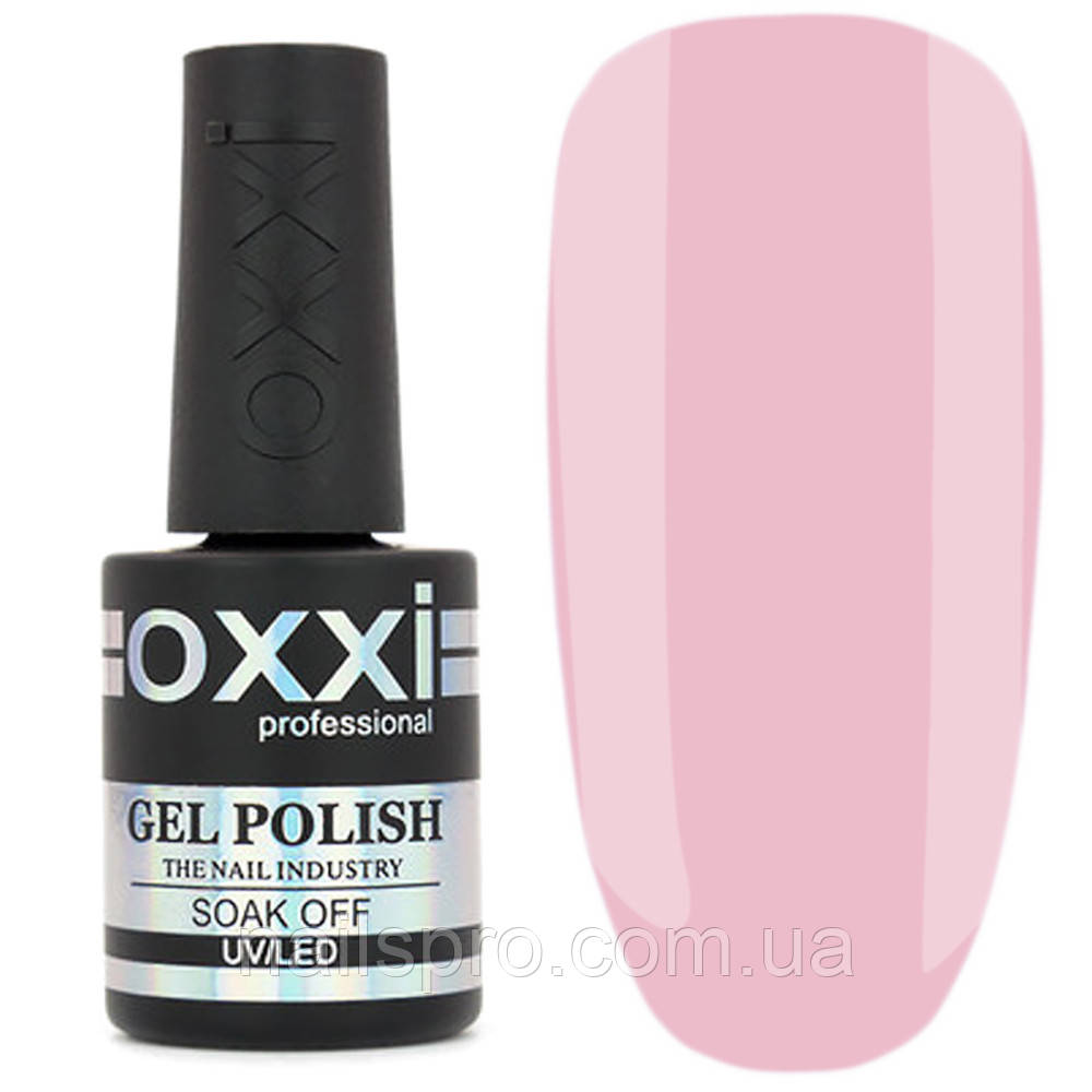 Камуфлююча база для гель-лаку OXXI Cover Base 15 мл № 13 світло-рожева