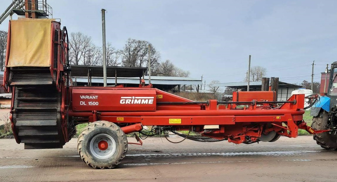 Grimme DL-1500 , 2х75, 1999 год (+подборщик лука), в наличии - фото 2 - id-p1714823995