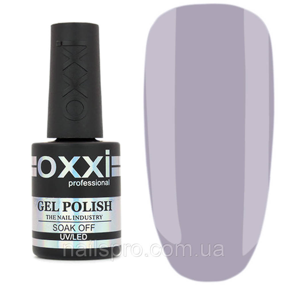 Камуфлююча база для гель-лаку OXXI Cover Base 10 мл № 38 ніжно-блакитна