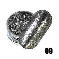 Пластівці юкі Molekula Platinum foil flake №9