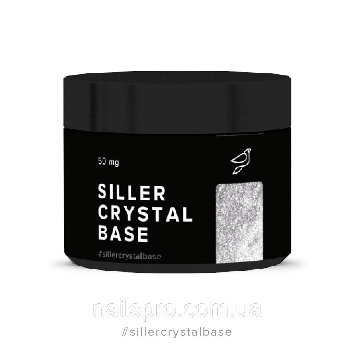 Siller Crystal Base база із кристалічним шиммером, 30 мл