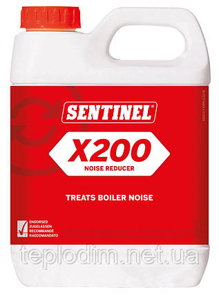 Рідина для зниження шуму у системі опалення Sentinel X200 Noise Reducer, 1 л, фото 1