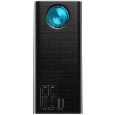 Батарея універсальна Baseus Amblight 30000mAh 65W, 6A, QC3.0, PD3.0, cable Type-C/100W (PPLG-A01), фото 1