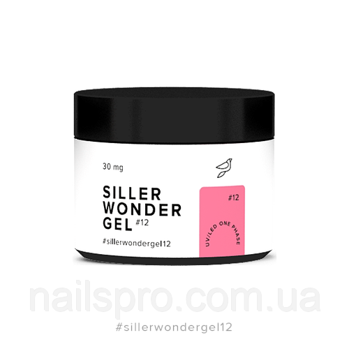 Купить Siller Wonder Gel №12 гель (розовый), 30 мл, цена 354 грн — Prom ...