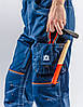 Костюм робочий захистний AURUM ANTISTAT BLUE (Куртка+Напівкомбінезон) зріст 188 см, фото 5
