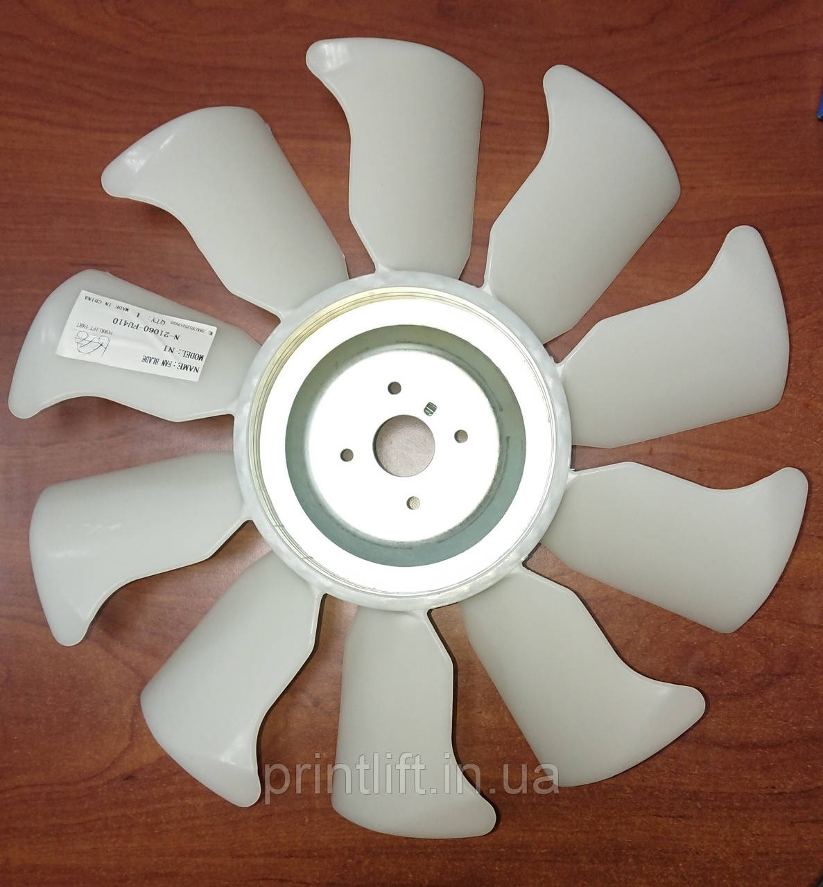 Вентилятор охолодження двигуна Nissan К15 K21 K25 № N-21060-FU410, N21060FU410