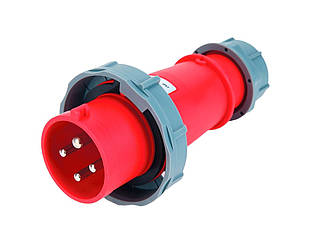 Вилка 0242 3Р+PЕ 32А 380В IP67 TNSy