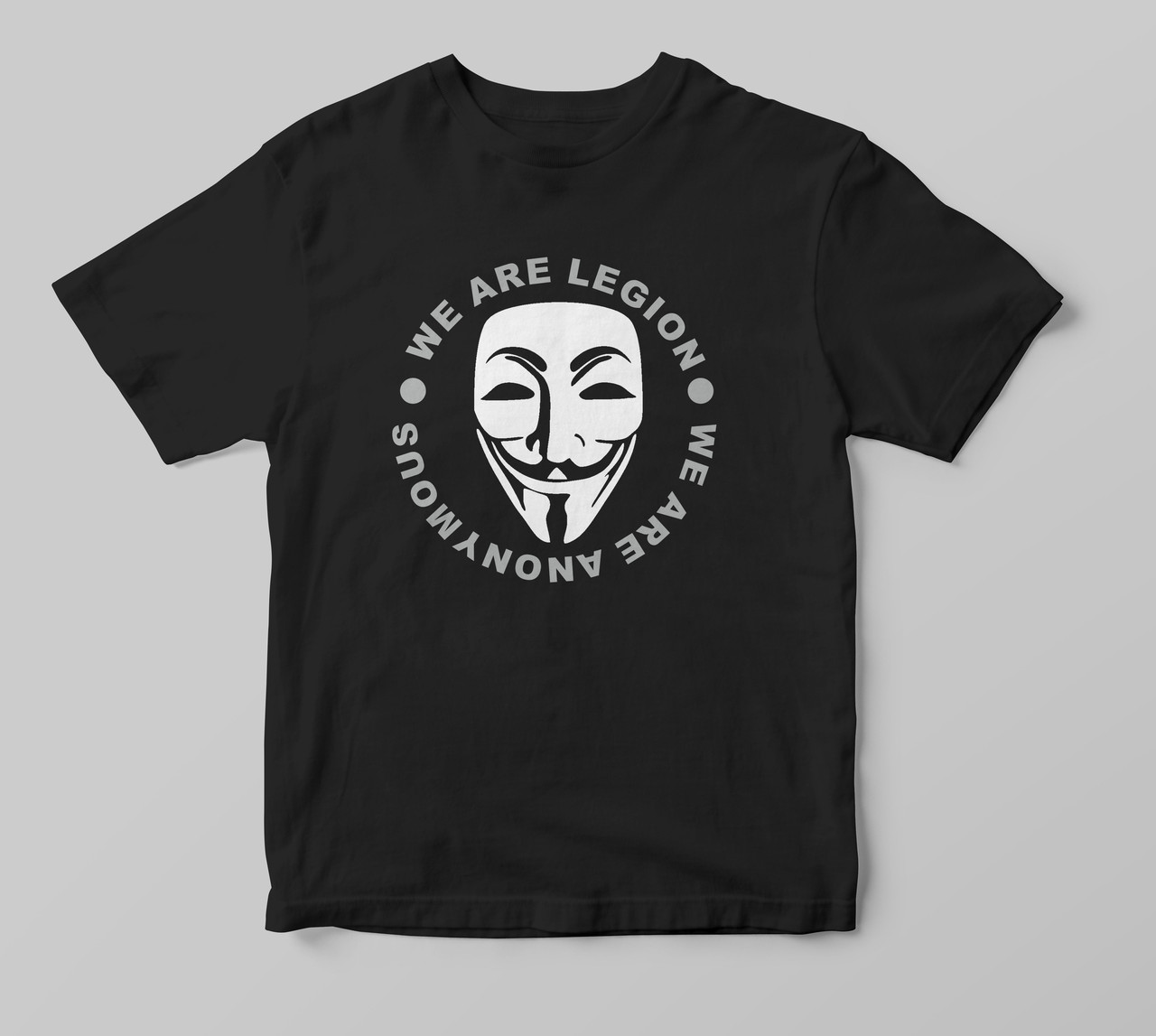 Футболка «Маска Анонимуса - We Are Legion», фото 1
