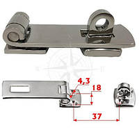 Защёлка рундука судовая для лодки катера яхты 75 мм нержавеющая сталь Osculati 38.932.80