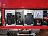 Генератор бензиновий Lipher LPK4500W однофазний 3,5 кВт зі стартером, фото 3