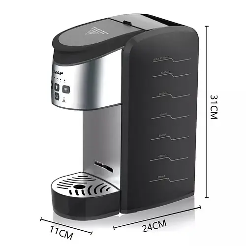 Кофемашина электрическая RAF-106 для домашнего использования 1300мл ...