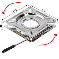 Основание кресла вращающееся для лодки и катера со стопором нержавеющая сталь Osculati