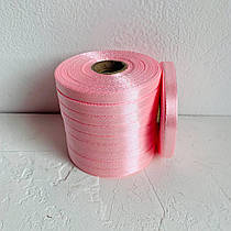 Стрічка атласна 6 мм "Рожева"