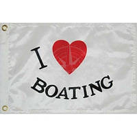 Флаг на мачту яхту катер I Love Boating 30х46 см нейлон Taylor
