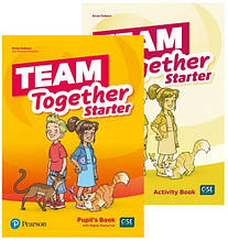 Комплект Team Together Starter Pupil's Book + Activity Book (Підручник + зошит) Pearson