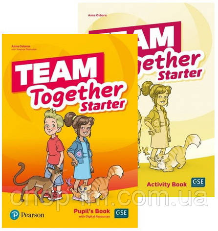Комплект Team Together Starter Pupil's Book + Activity Book (Підручник + зошит) Pearson, фото 1