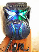 Портативна колонка ZPX ZX-7783 USB/FM/Bluetooth/TWS із мікрофоном потужність 150Вт
