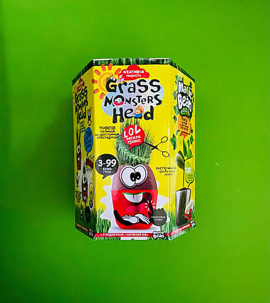 Danko GRASS MONSTERS HEAD (GMH-01-01U,02U, 003U... 008U) мікс 8 видів, фото 1