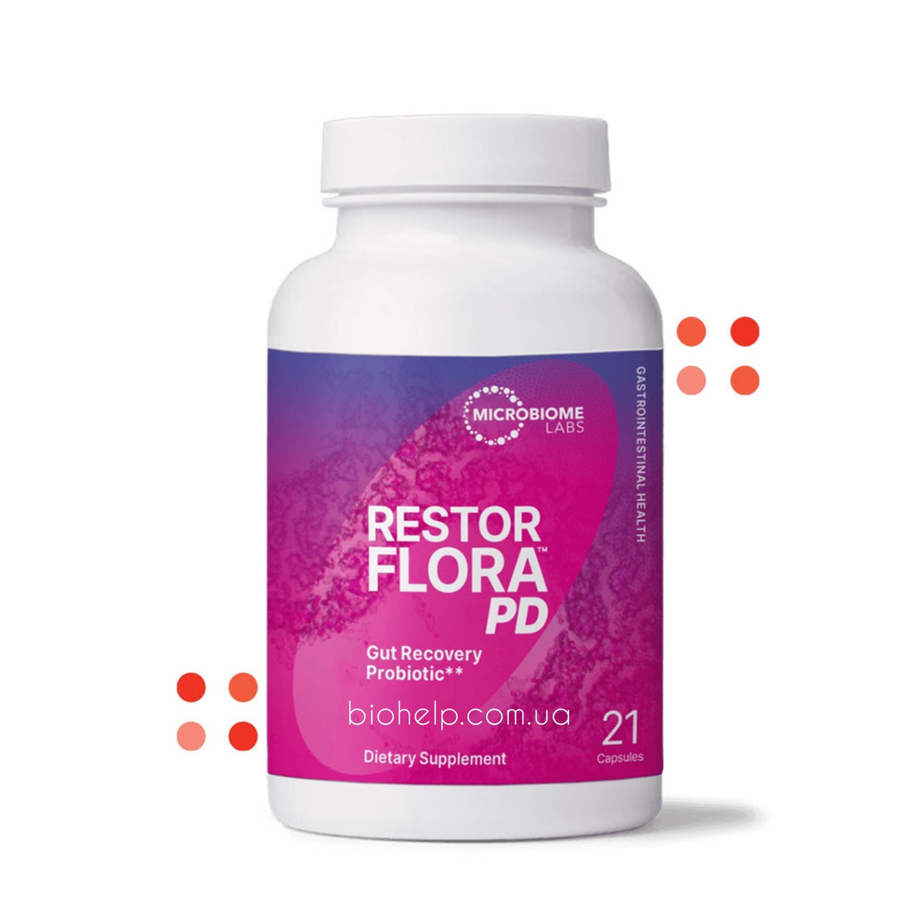 Microbiome Labs RestorFlora PD 21 шт.