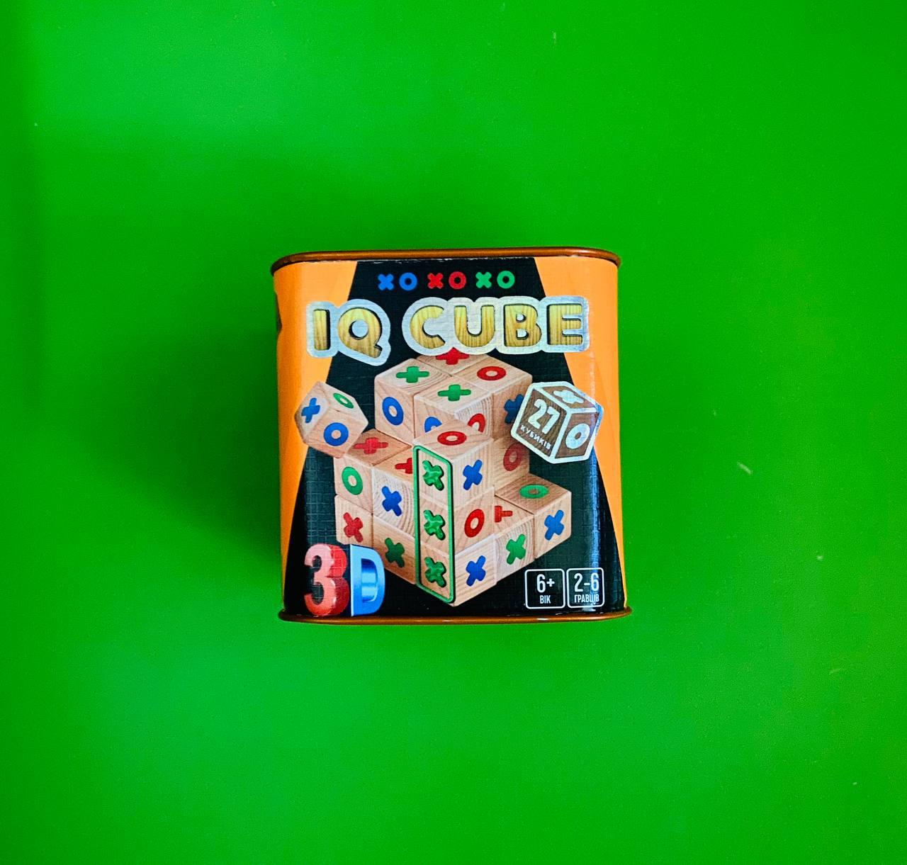 Danko Игра Настольная IQ Cube (G-IQC-01-01U) укр (тубус мини) - фото 1 - id-p1647136775