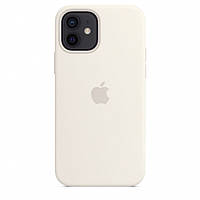 Чохол Silicone Case Premium для iPhone 12 / 12 Pro White 3
