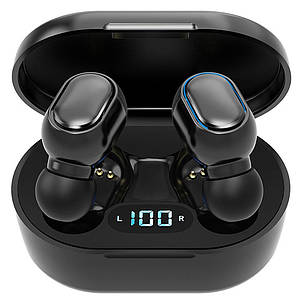Бездротові навушники TWS AIRDOTS E7S блютуз вакуумні з мікрофоном Bluetooth 5,0 чорний