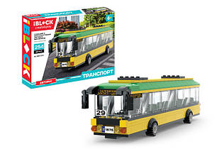 Конструктор транспорт автобус IBLOCK  PL-921-377