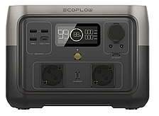Зарядна станція EcoFlow RIVER 2 MAX 512 Вт/год ORIGINAL зарядка генератор інвертор електростанція чистий сінус