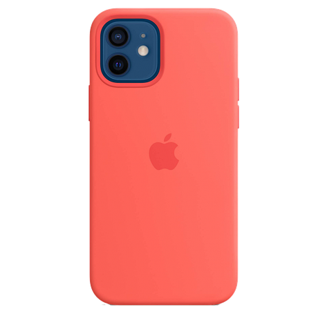 Чохол Silicone Case Premium для iPhone 12 Mini Pink Citrus, фото 1