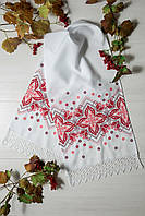 Рушник для ікон (в комплекті 2 шт) "Оберіг" червоний,арт ОберігЧ-07